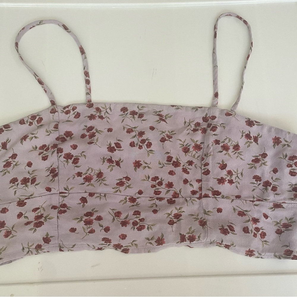 AMERICAN EAGLE cute floral tank top!